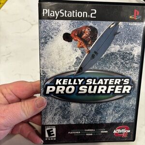 Sony PlayStation 2 Kelly Slater's Pro Surfer Game - Black and Blue
